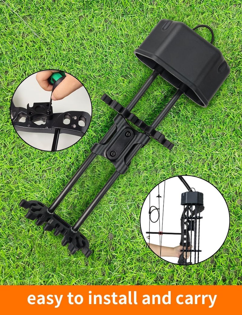 THREE ARCHERS 5 Spot Arrow Quiver for Compound Bow Quick Detach Mounted Bracket Potable Arrow Quiver for Shooting&Hunting - Image 5